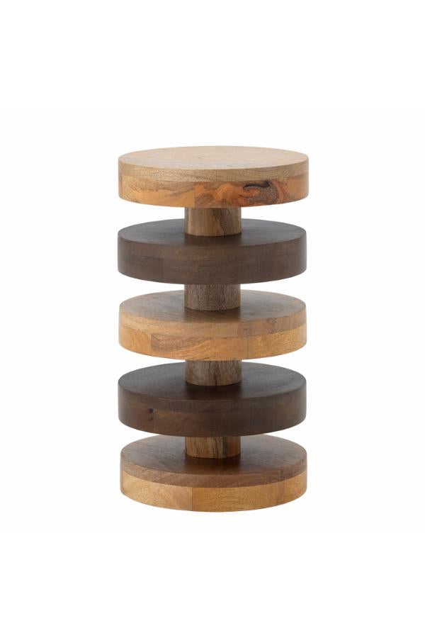 Bloomingville Franka sidobord, brunt, FSC 100% ® mango D25xH45 cm
