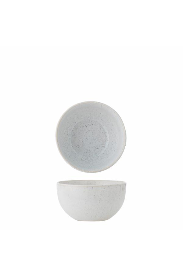Bloomingville Addison Skål, Vit, Stengods D13xH7 cm, 6-pack