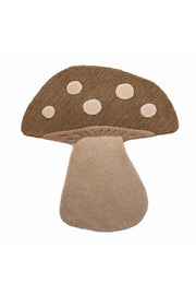 Bloomingville Mini Svampmatta, Brun, Ull L90xB85 cm