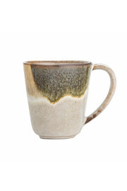 Bloomingville Jules Mugg, Grön, Stengods D9,5xH10 cm, 6-pack