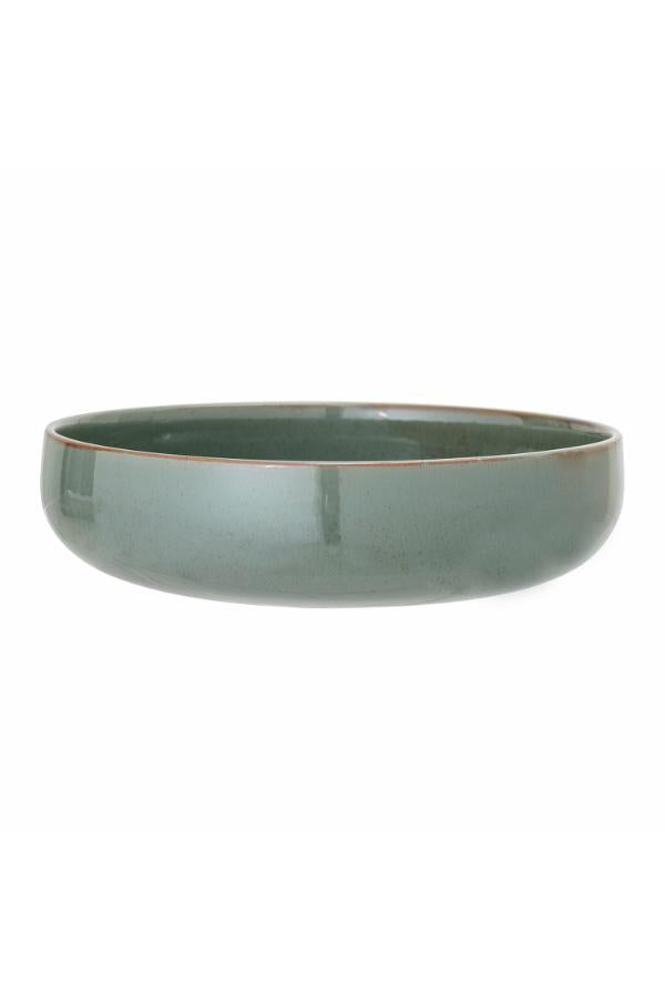 Bloomingville Pixie Skål, Grön, Stengods D28,5xH7 cm, 4-pack