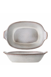 Bloomingville Sandrine Ugnsform, Natur, Stengods L42,5xH9xB27,5 cm