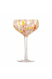 Bloomingville Lilya Cocktailglas, Ros, Glas D12xH18 cm, 4-pack