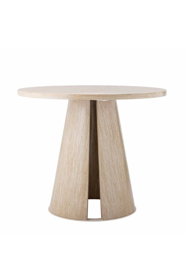 Bloomingville Ames matbord, naturfärgad, FSC ® 100%, MDF D90xH75 cm