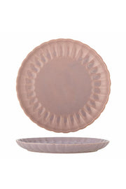 Bloomingville Latina Tallrik, Rosé, Stengods D27xH2 cm, 6-pack