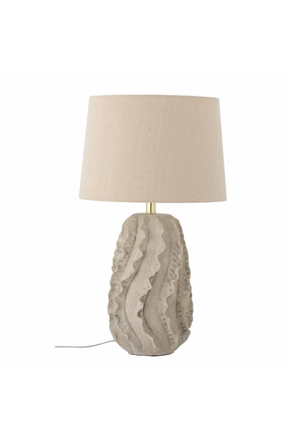Creative Collection Natika Bordlampa, Natur, Stengods D38xH64 cm