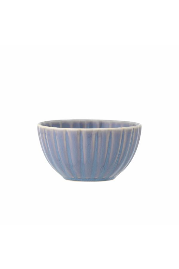 Bloomingville Latina Skål, Blå, Stengods D12xH6,5 cm, 6-pack