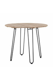 Bloomingville Molito matbord, natur, FSC ® 100%, teak D90xH75 cm