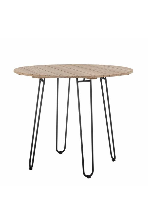 Bloomingville Molito matbord, natur, FSC ® 100%, teak D90xH75 cm