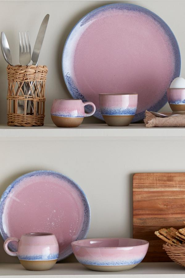 Bloomingville Paula Äggkopp, Rosé, Stengods D5xH6,5 cm, 8-pack