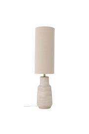 Bloomingville Linetta golvlampa, vit, stengods D28xH113 cm