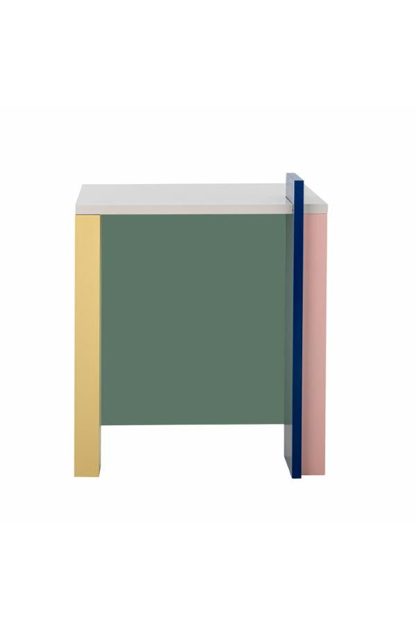 Bloomingville Banjo sidobord, multifärgat, FSC ® 100%, MDF L40xH48xB40 cm