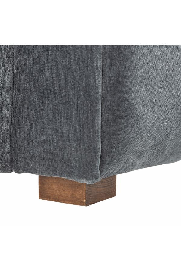 Creative Collection, Malala Soffa, Blå, Återvunnen Polyester L152xH73xB79 cm
