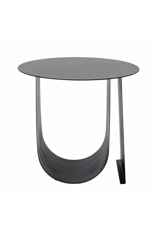 Bloomingville Cher Sidobord, Svart, Metall D43xH38 cm