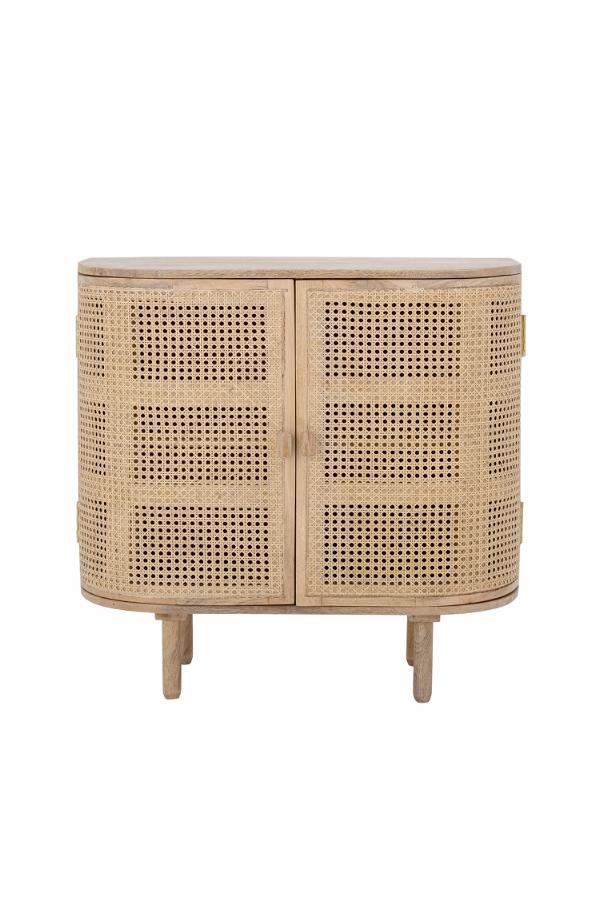Creative Collection Bandol-skåp, Natur, Mango L80xH75xB40 cm