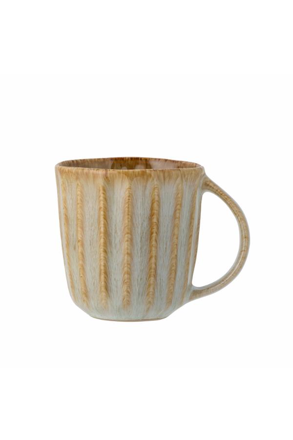 Creative Collection Fleur Mugg, Natur, Stengods D9xH9,5 cm, 6-pack