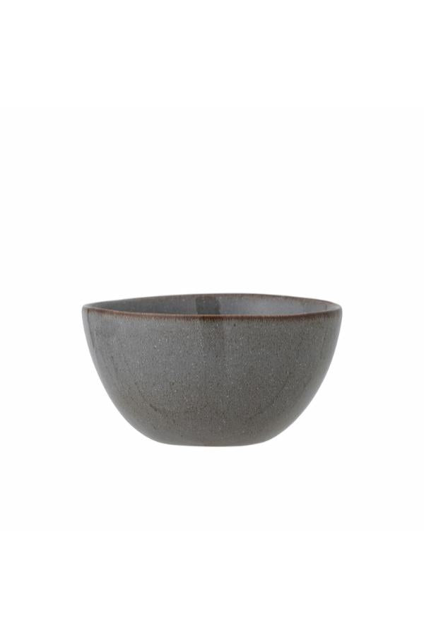 Bloomingville Sandrine Skål, Grå, Stengods D15xH8 cm, 6-pack