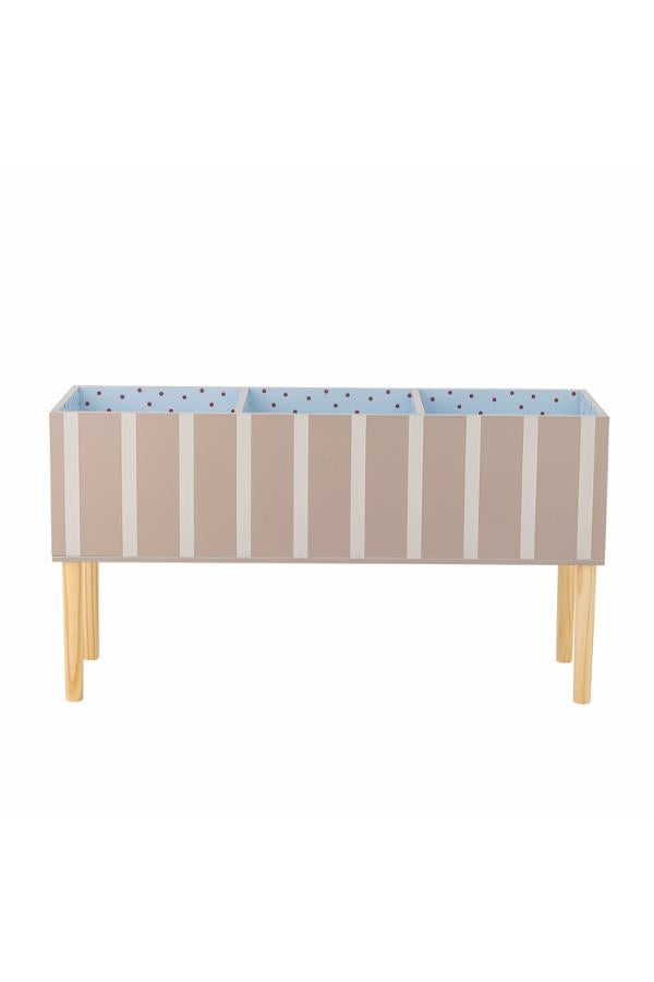 Bloomingville Mini Salam Bokställ, Brunt, FSC ® 100%, MDF L90xH50xB30 cm