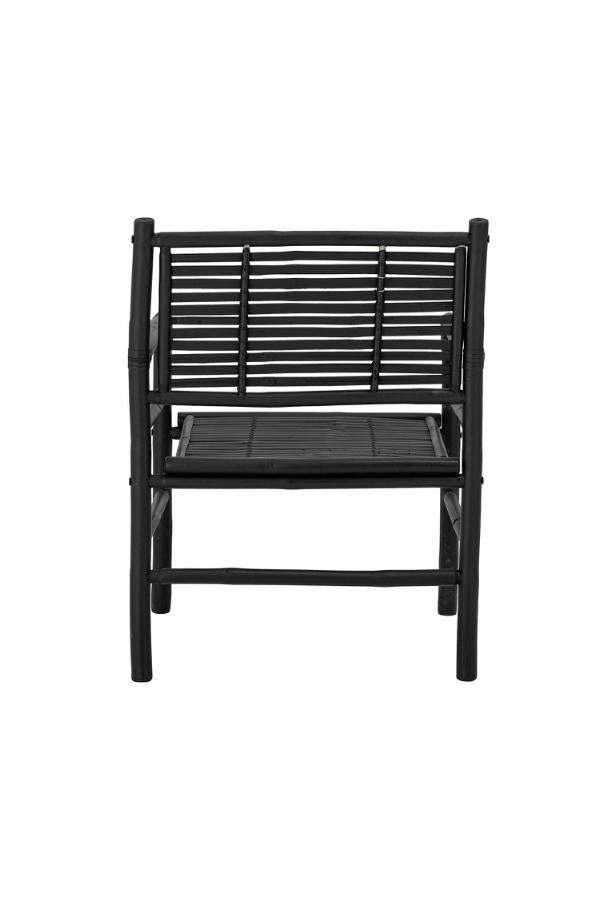 Bloomingville Coen Loungefåtölj, 2-pack, Svart, Bambu L53xH84xB63 cm