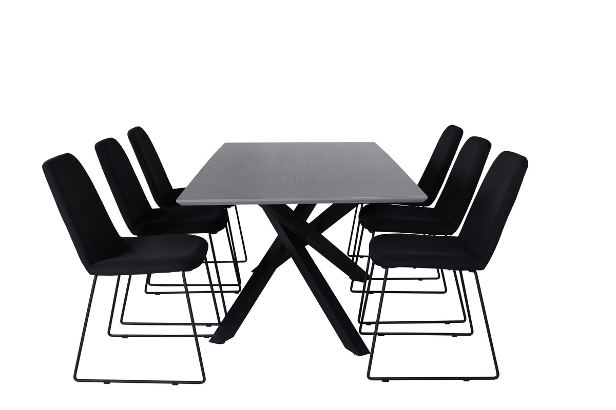 Venture Design Piazza, Muce Rektangulära Matgrupper