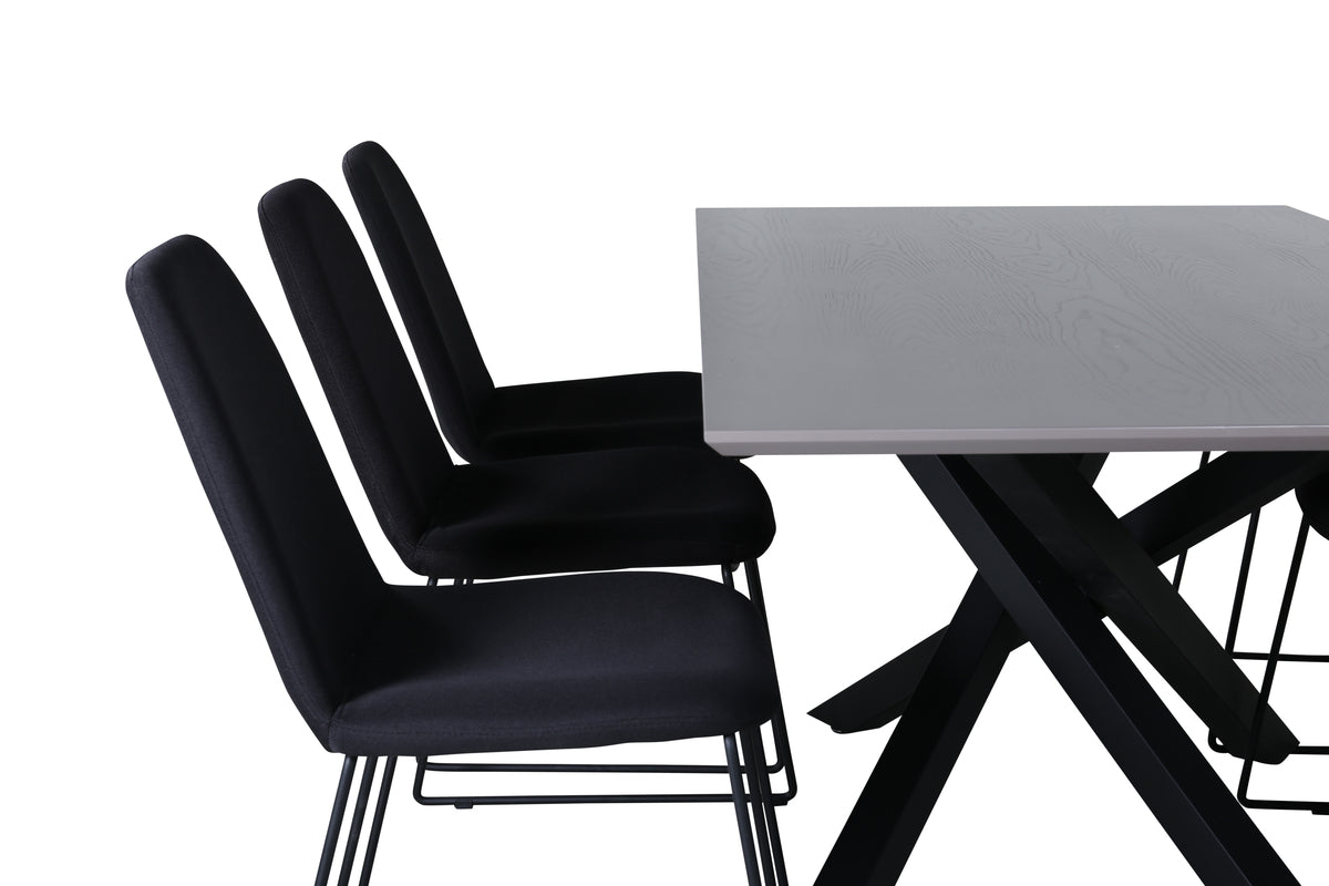 Venture Design Piazza, Muce Rektangulära Matgrupper