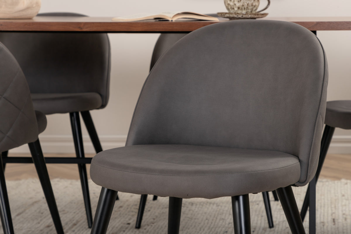 Venture Design Uno, Velvet Rektangulära Matgrupper