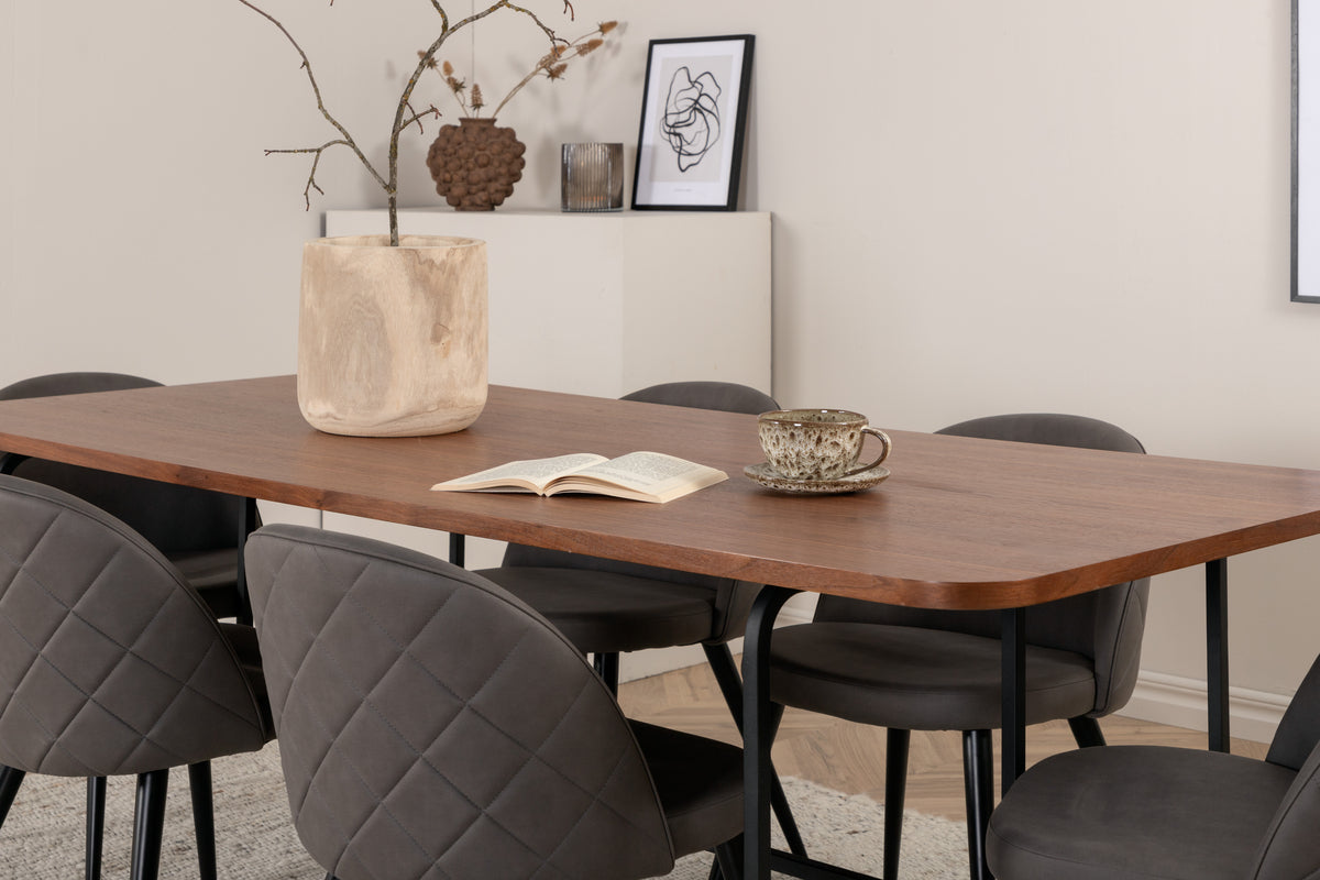 Venture Design Uno, Velvet Rektangulära Matgrupper