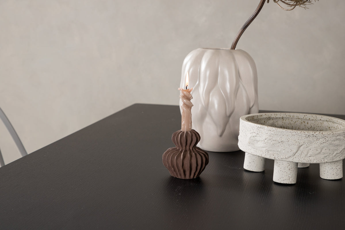 Venture Design Dyrön & Vail Matstolar 2-pack Ljusgrå + Rektangulära Matbord 200 x 100 Svart
