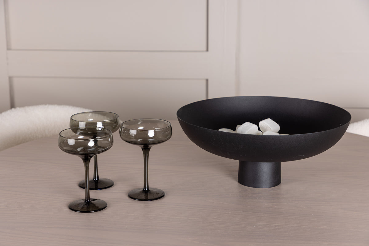 Venture Design Chico & Olivia Matstolar 2-pack Vit + Runda Matbord ⌀110 Vitputsad