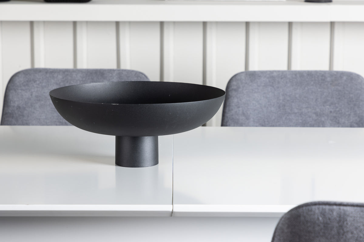 Venture Design Rosie & Disa Matstolar 2-pack Grå + Rektangulära Matbord 120 x 80 Vit