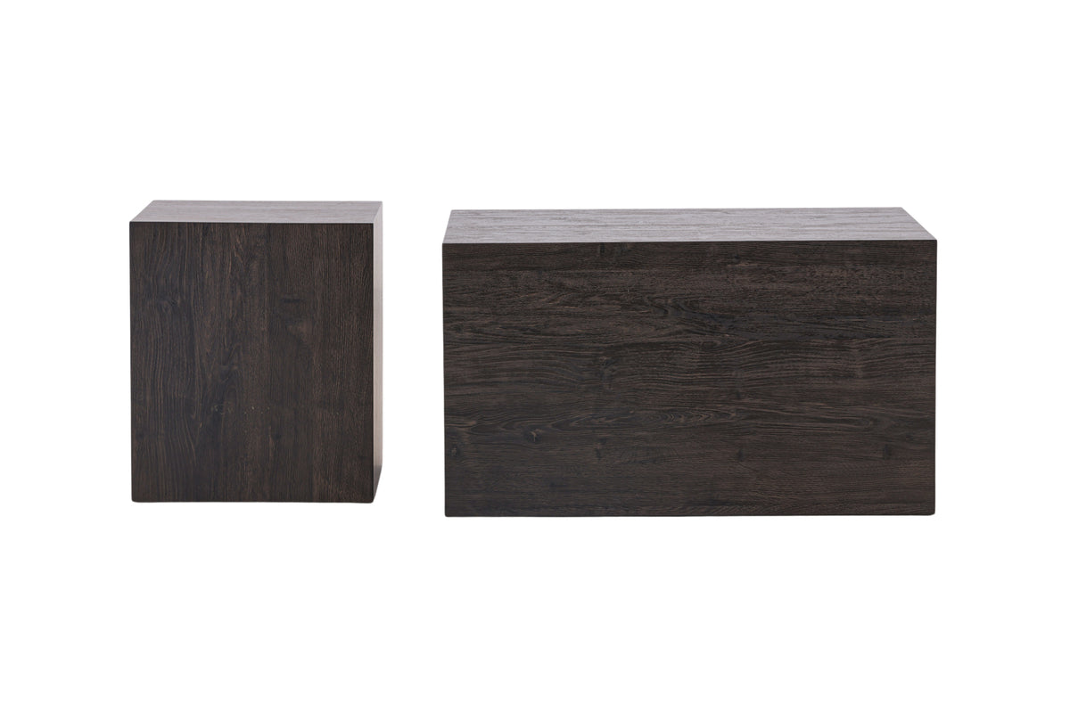 Venture Design York Soffbord 80 x 60 Mocka + Soffbord 40 x 40 Mocka