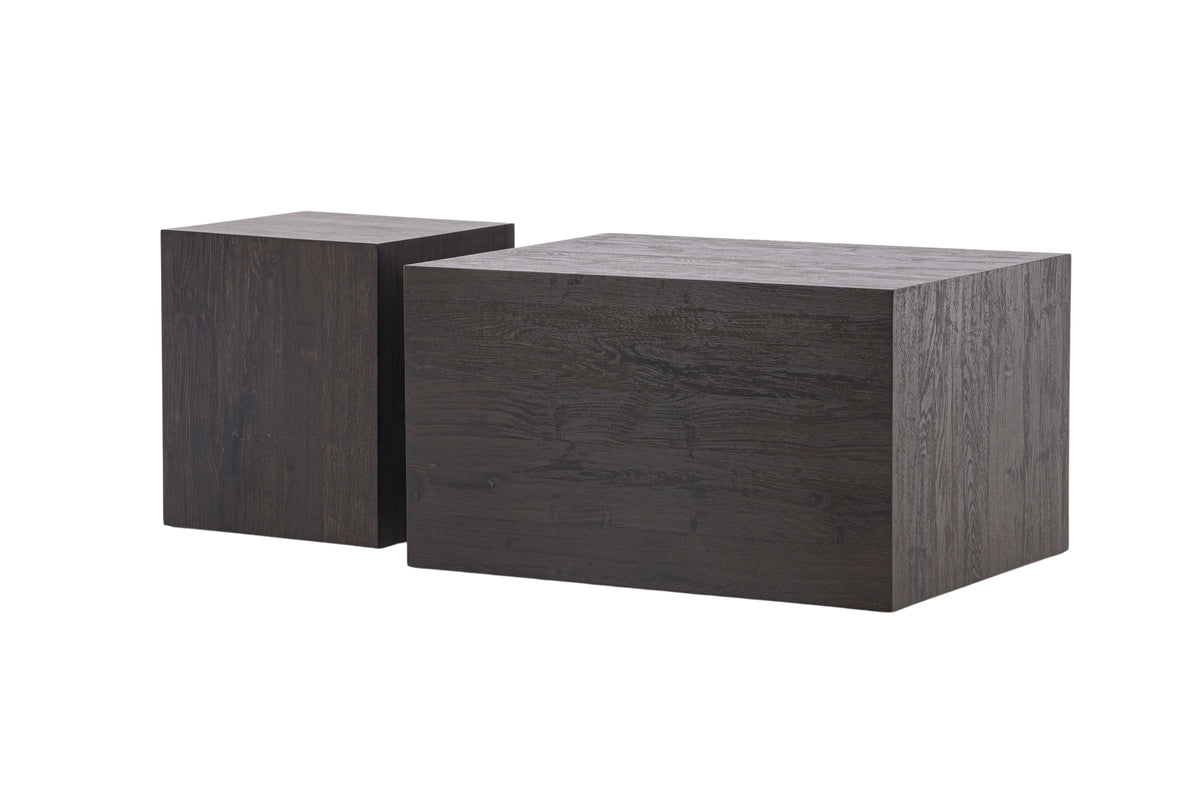 Venture Design York Soffbord 80 x 60 Mocka + Soffbord 40 x 40 Mocka