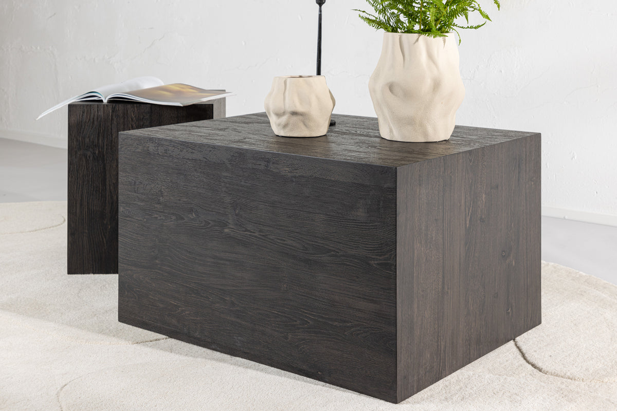 Venture Design York Soffbord 80 x 60 Mocka + Soffbord 40 x 40 Mocka