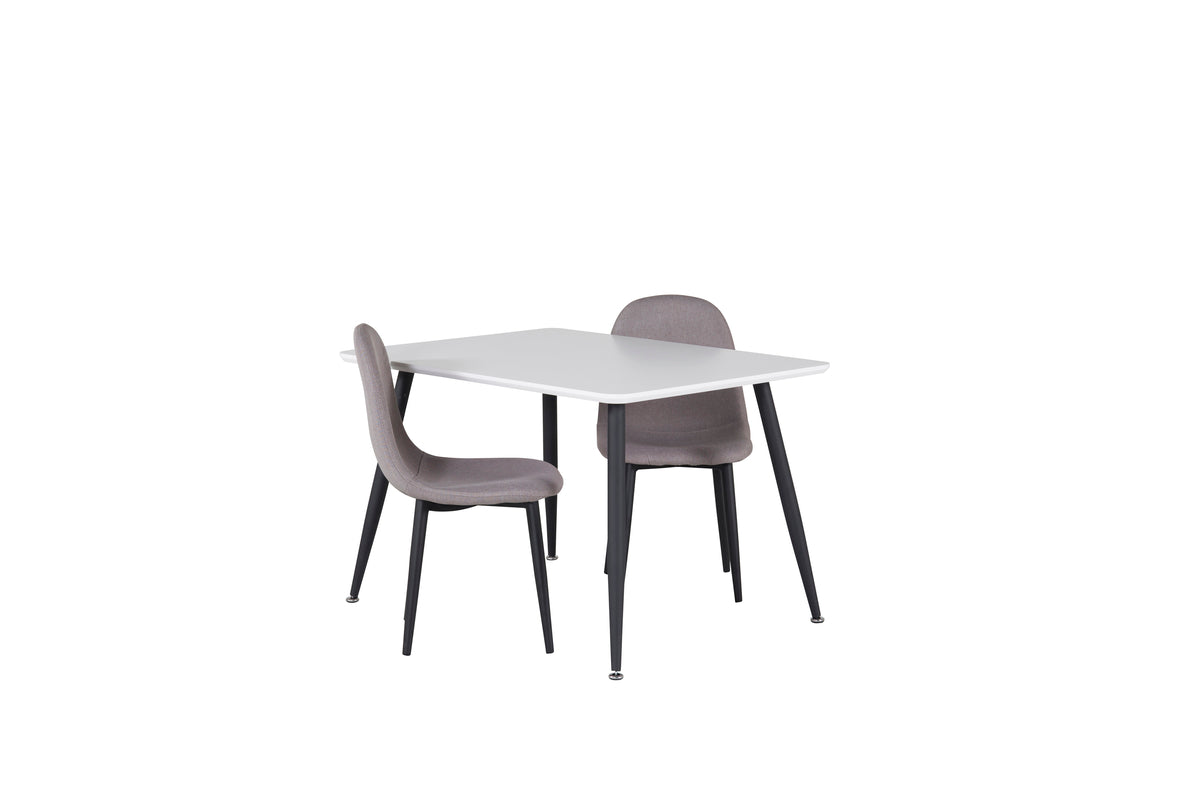 Venture Design Polar Barnstolar Grå + Barnbord 50 x 80 x 60
