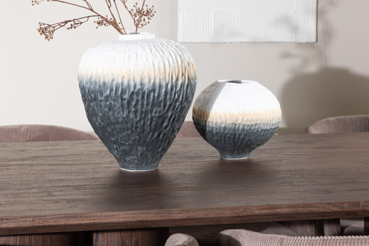 Venture Design Berit & Olivia Matstolar Brun + Rektangulära Matbord 210 x 100 Mocka