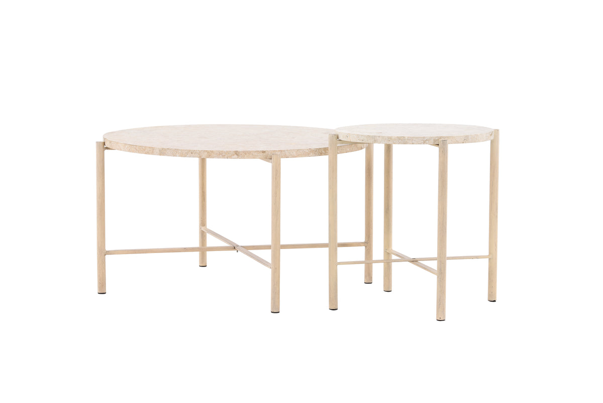 Venture Design Sandhamn Soffbord Ø70 ø40 Beige