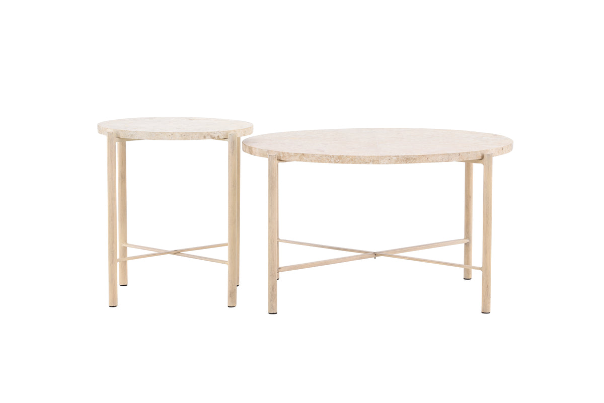 Venture Design Sandhamn Soffbord Ø70 ø40 Beige