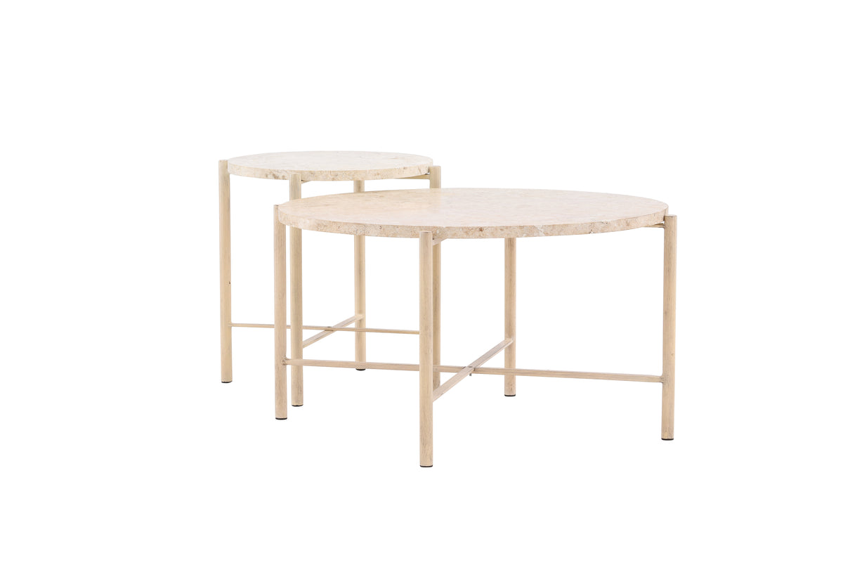 Venture Design Sandhamn Soffbord Ø70 ø40 Beige