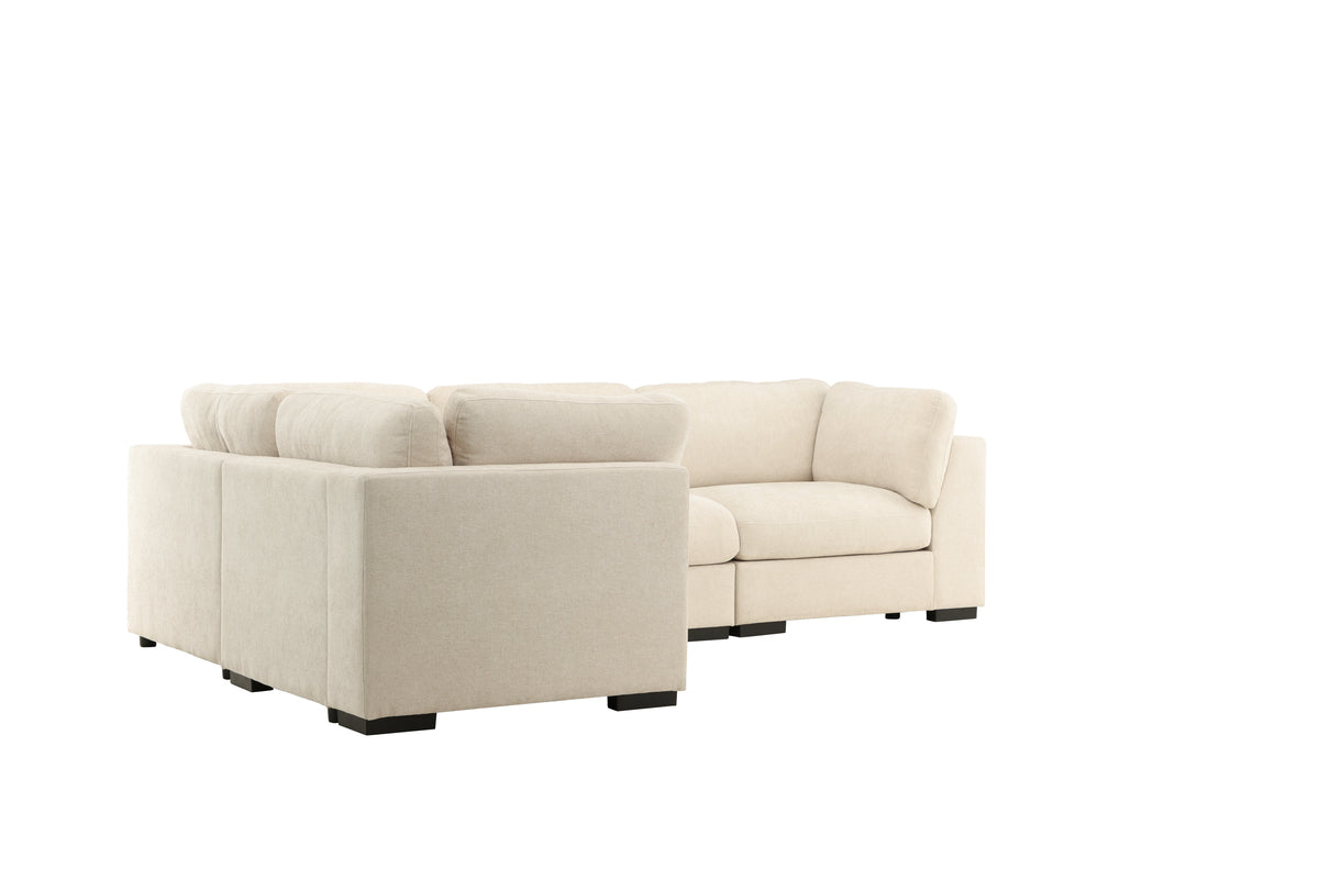 Venture Design Salerno Hörnsoffor Beige + Hörnsoffor Beige + Hörnsoffor Beige + Hörnsoffor Beige