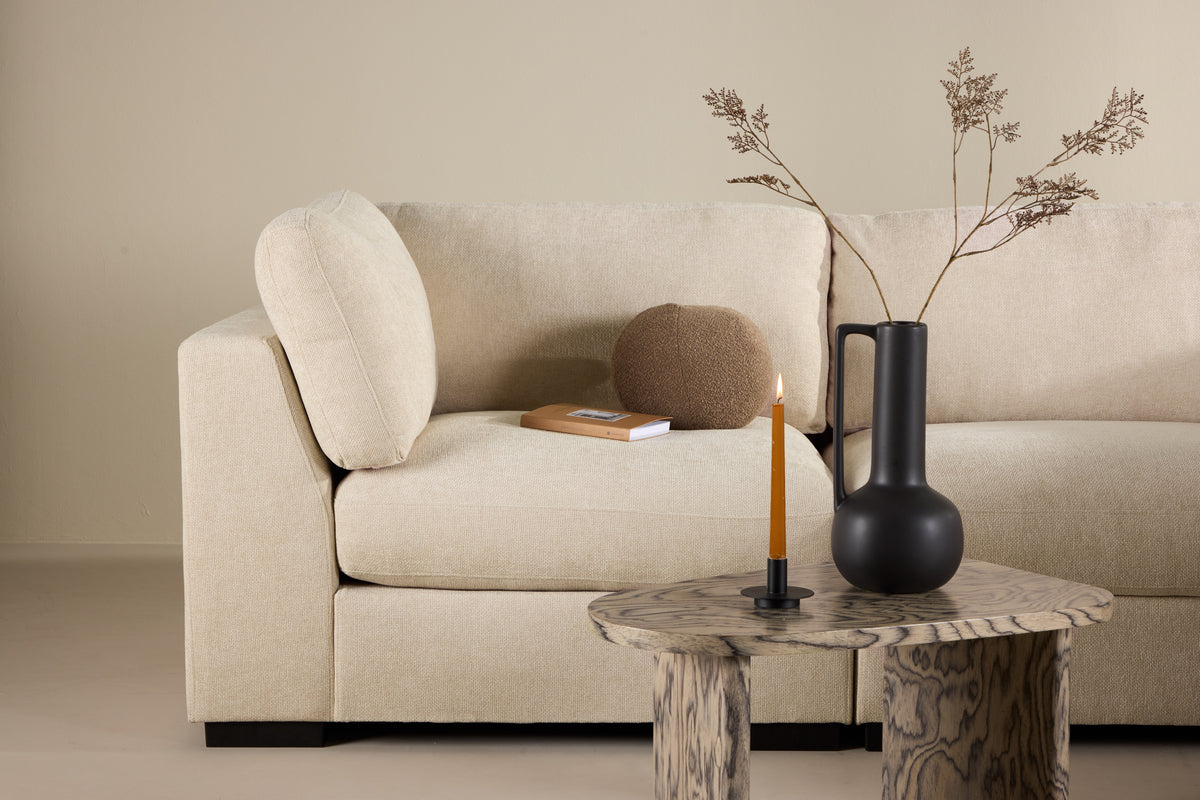 Venture Design Salerno Hörnsoffor Beige + Hörnsoffor Beige + Hörnsoffor Beige + Hörnsoffor Beige