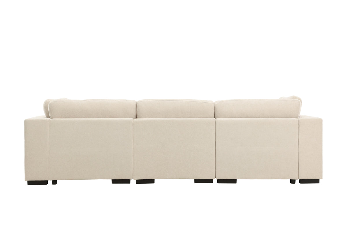 Venture Design Salerno Hörnsoffor Beige + Hörnsoffor Beige + Hörnsoffor Beige
