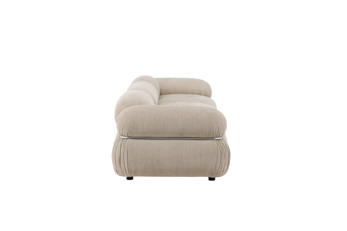 Venture Design Mika Soffmoduler Beige + Soffmoduler Beige + Soffmoduler Beige