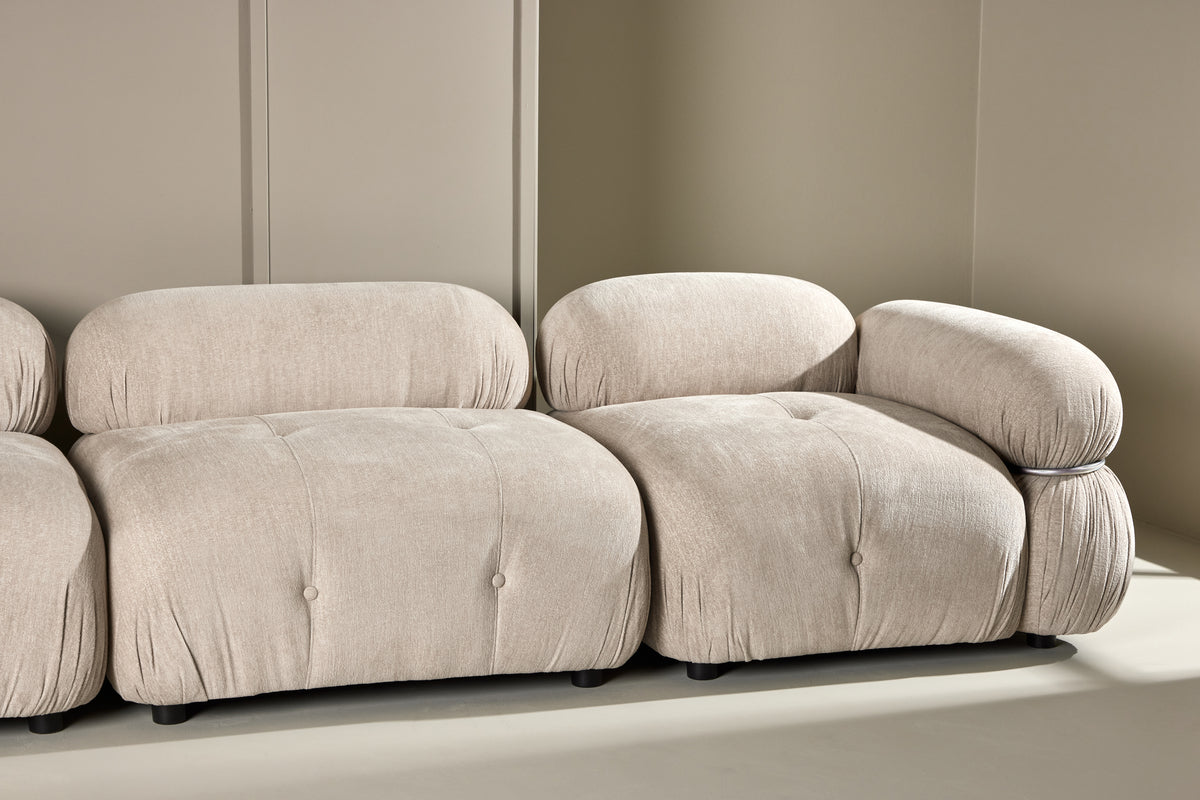 Venture Design Mika Soffmoduler Beige + Soffmoduler Beige + Soffmoduler Beige