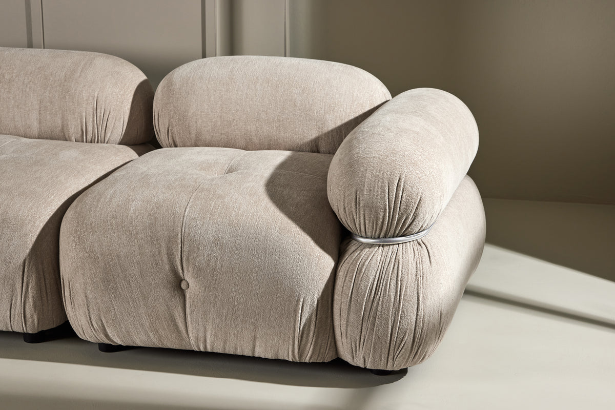 Venture Design Mika Soffmoduler Beige + Soffmoduler Beige + Soffmoduler Beige