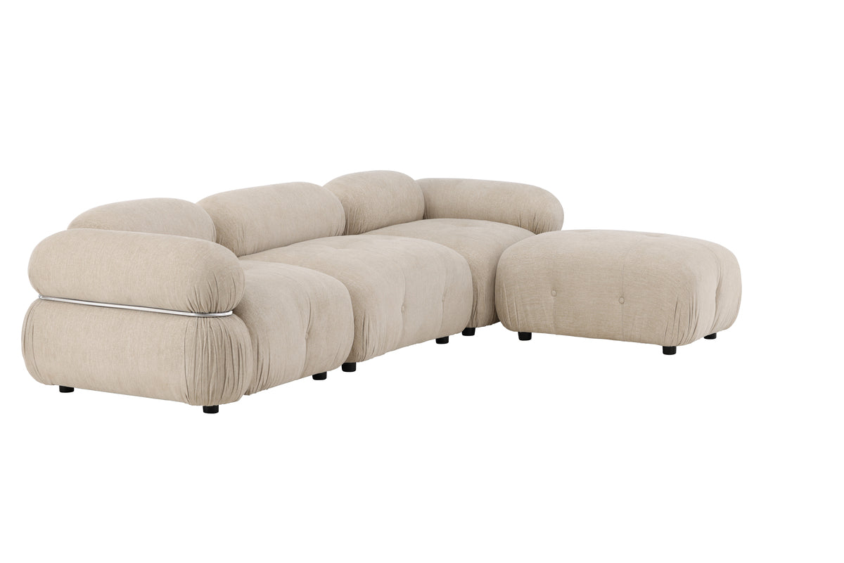 Venture Design Mika Soffmoduler Beige + Soffmoduler Beige + Soffmoduler Beige + Soffmoduler Beige
