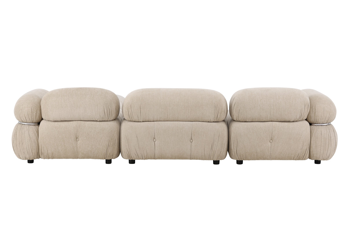 Venture Design Mika Soffmoduler Beige + Soffmoduler Beige + Soffmoduler Beige + Soffmoduler Beige