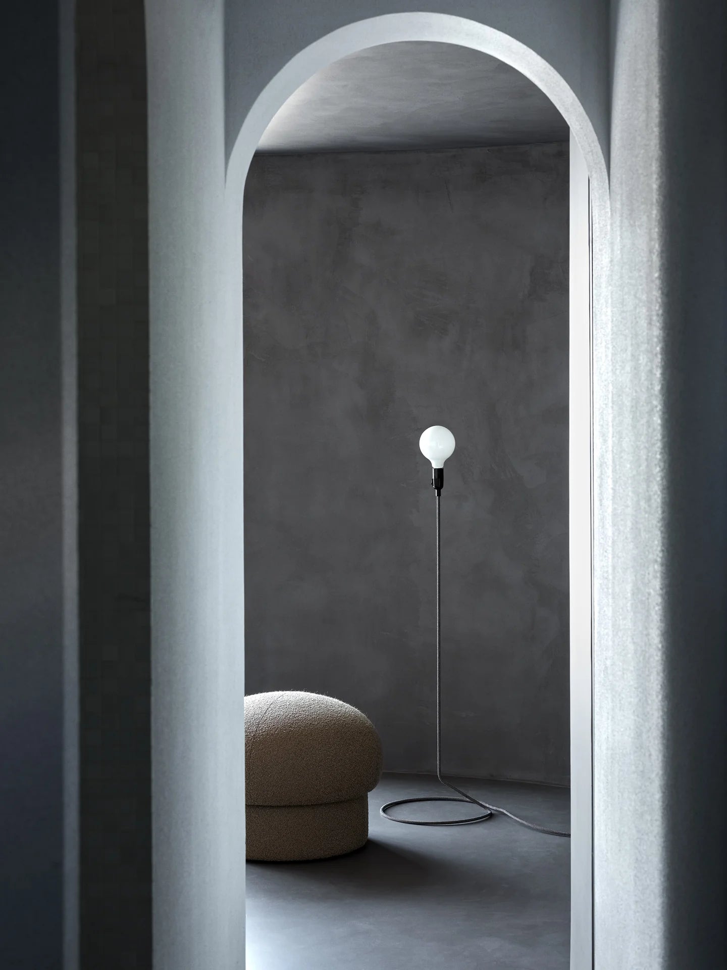 Design House Stockholm, Uno Puff, Brun, Mellan, Claesson, Koivisto, Rune