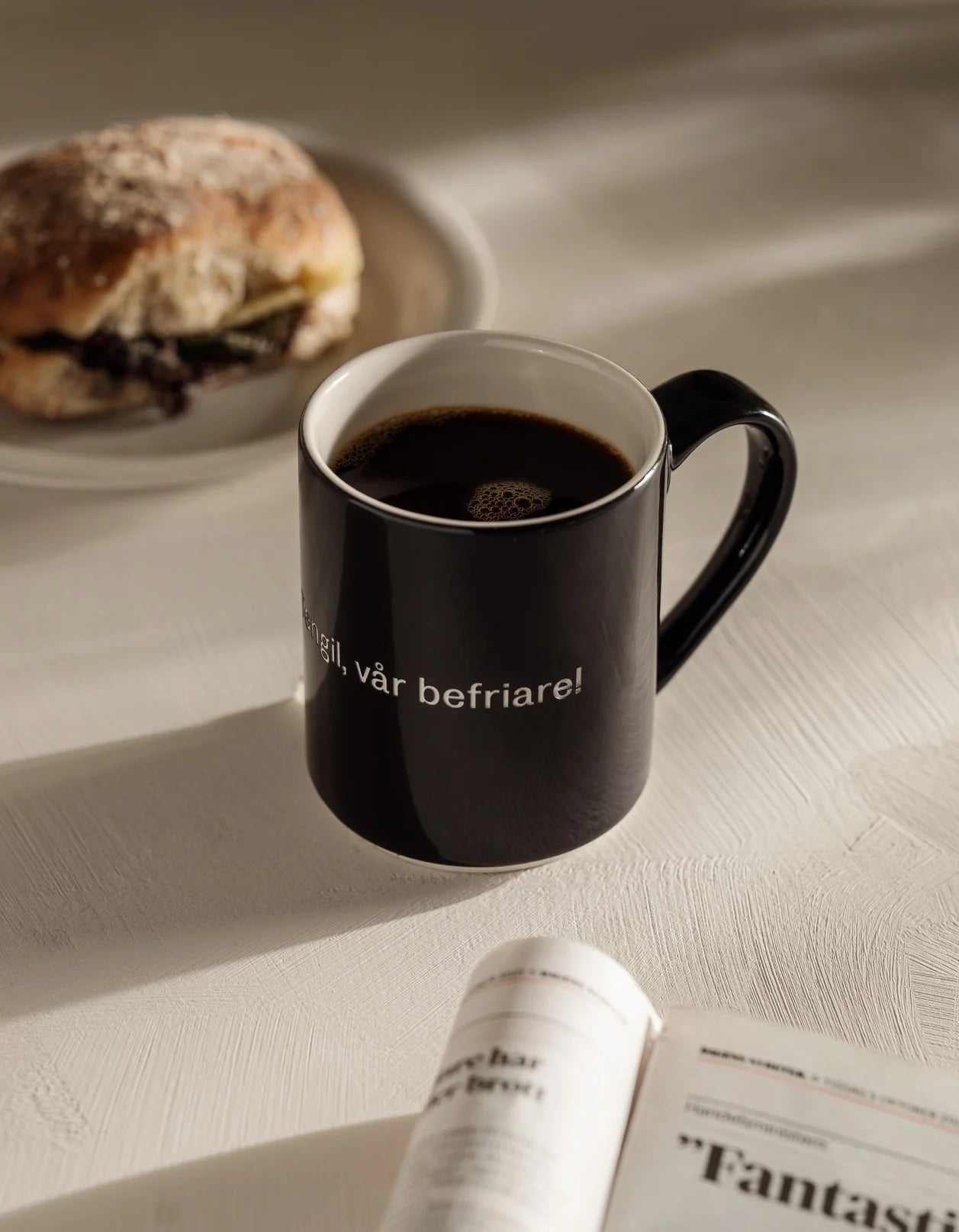 Design House Stockholm, Astrid lindgren, Mugg, 4-pack, “All makt åt Tengil, vår befriare!”