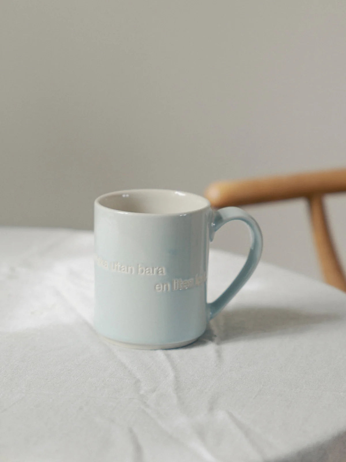Design House Stockholm, Astrid lindgren, Mugg, 4-pack, “Annars är man ingen människa utan bara en liten lort.”