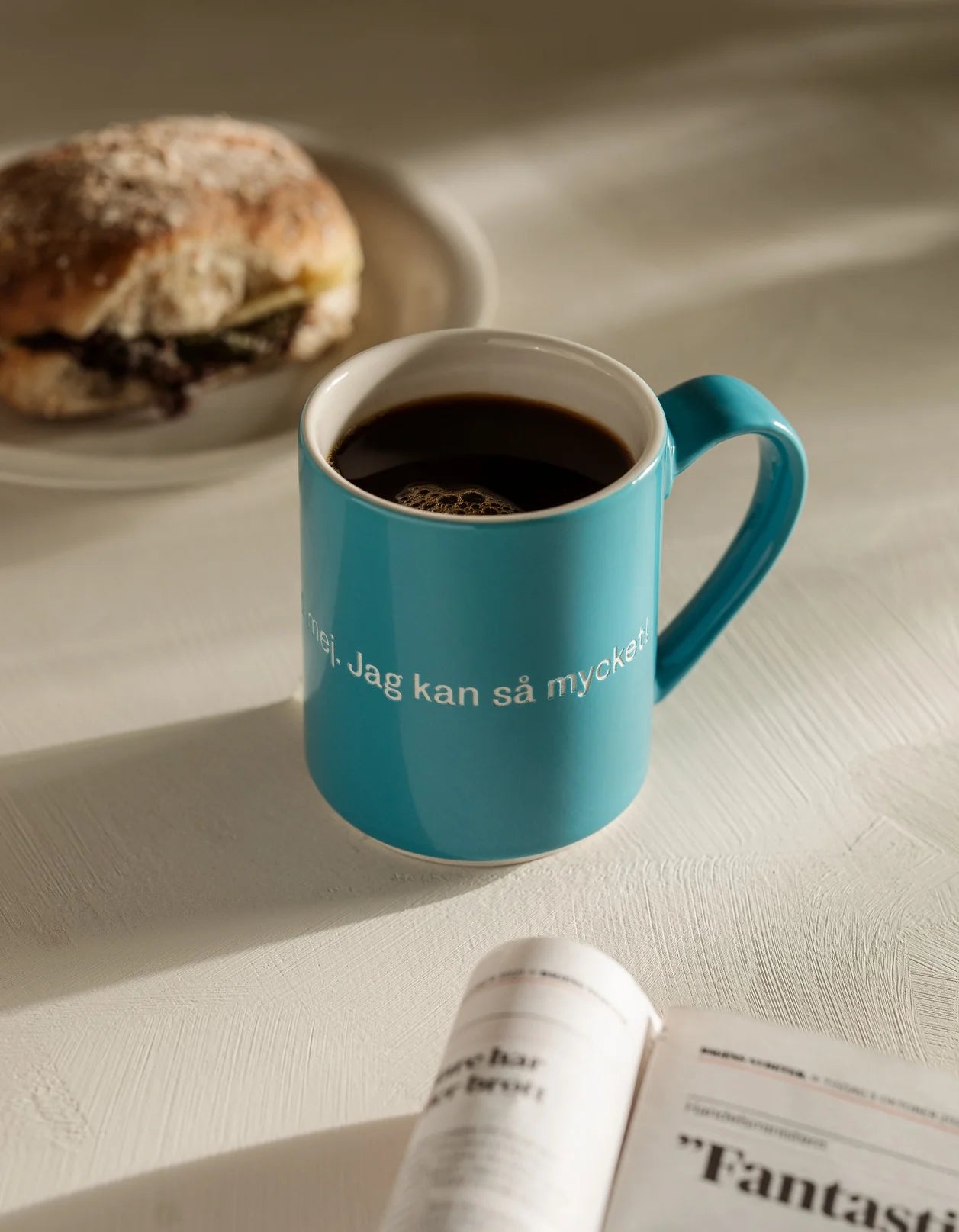 Design House Stockholm, Astrid lindgren, Mugg, 4-pack, “Det är konstigt med mej. Jag kan så mycket!”